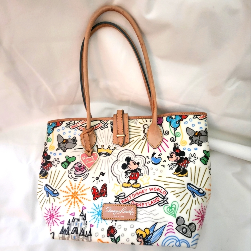 Dooney and Bourke Disney Sketch Tote medium